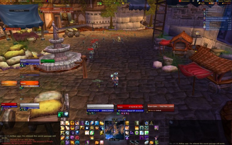 Here zombie, zombie, zombie.